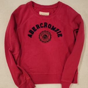 Abercrombie & Fitch Women's Pink Crew Neck Sweater